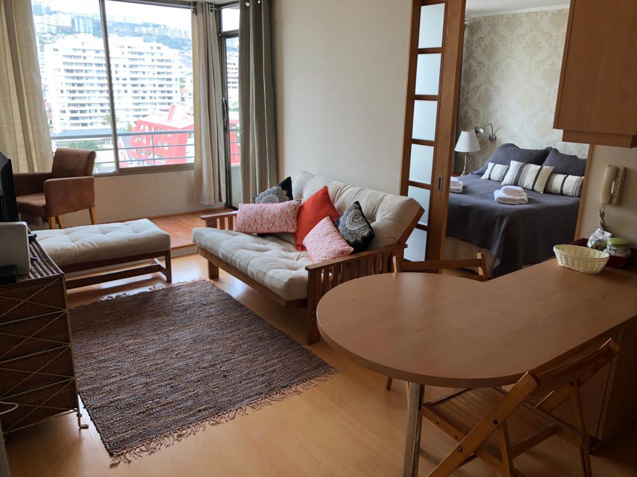 1201 Departamento Vs Centro Vina Apartment Vina del Mar Luaran gambar